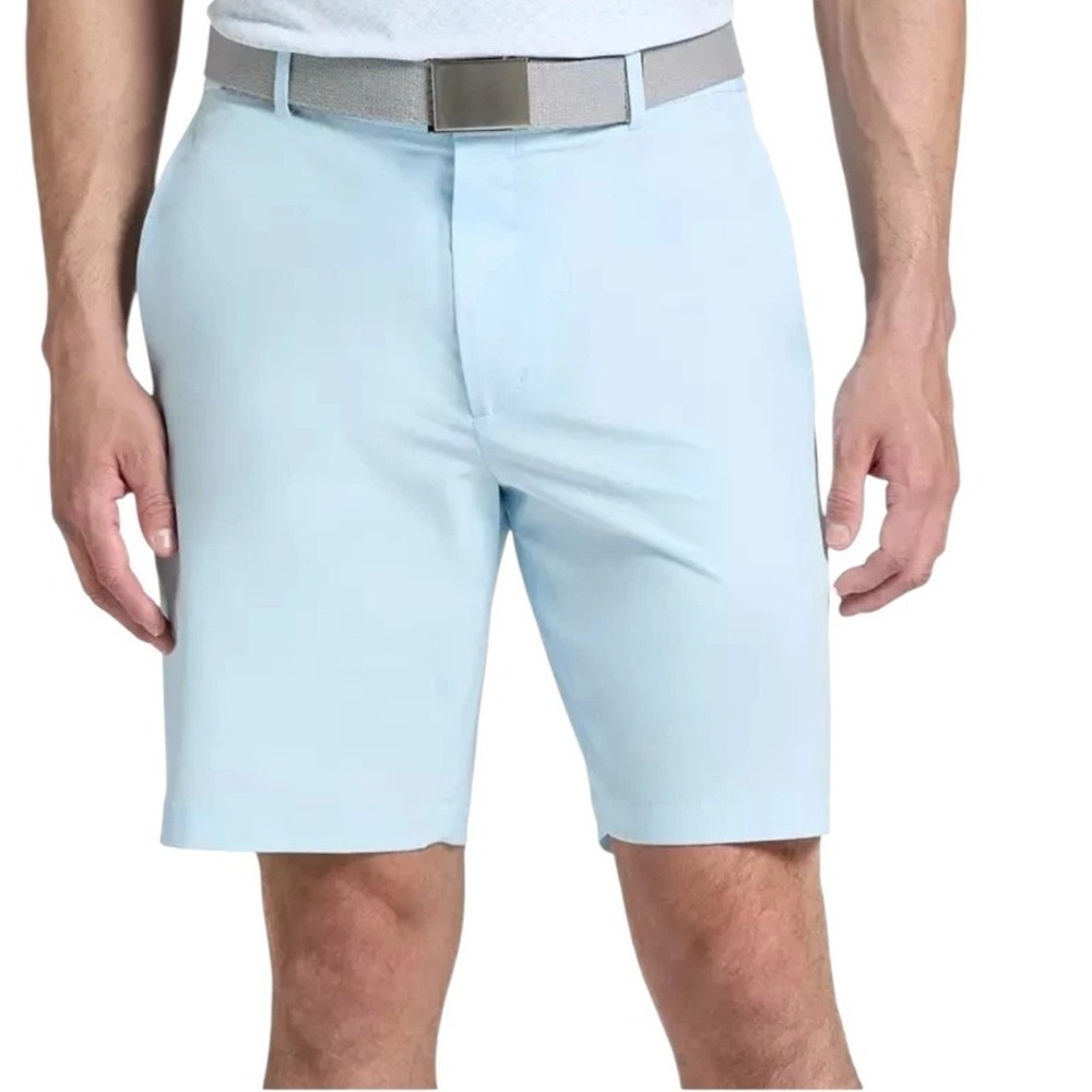 Walter Hagen Golf Shorts Mens 42 8" Blue‎ Stretch Clubhouse Chino Casual NWT